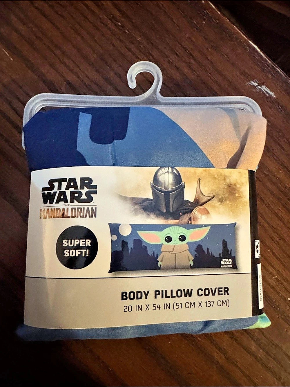 Star Wars the Mandalorian Grogu Body Pillow Cover NWT